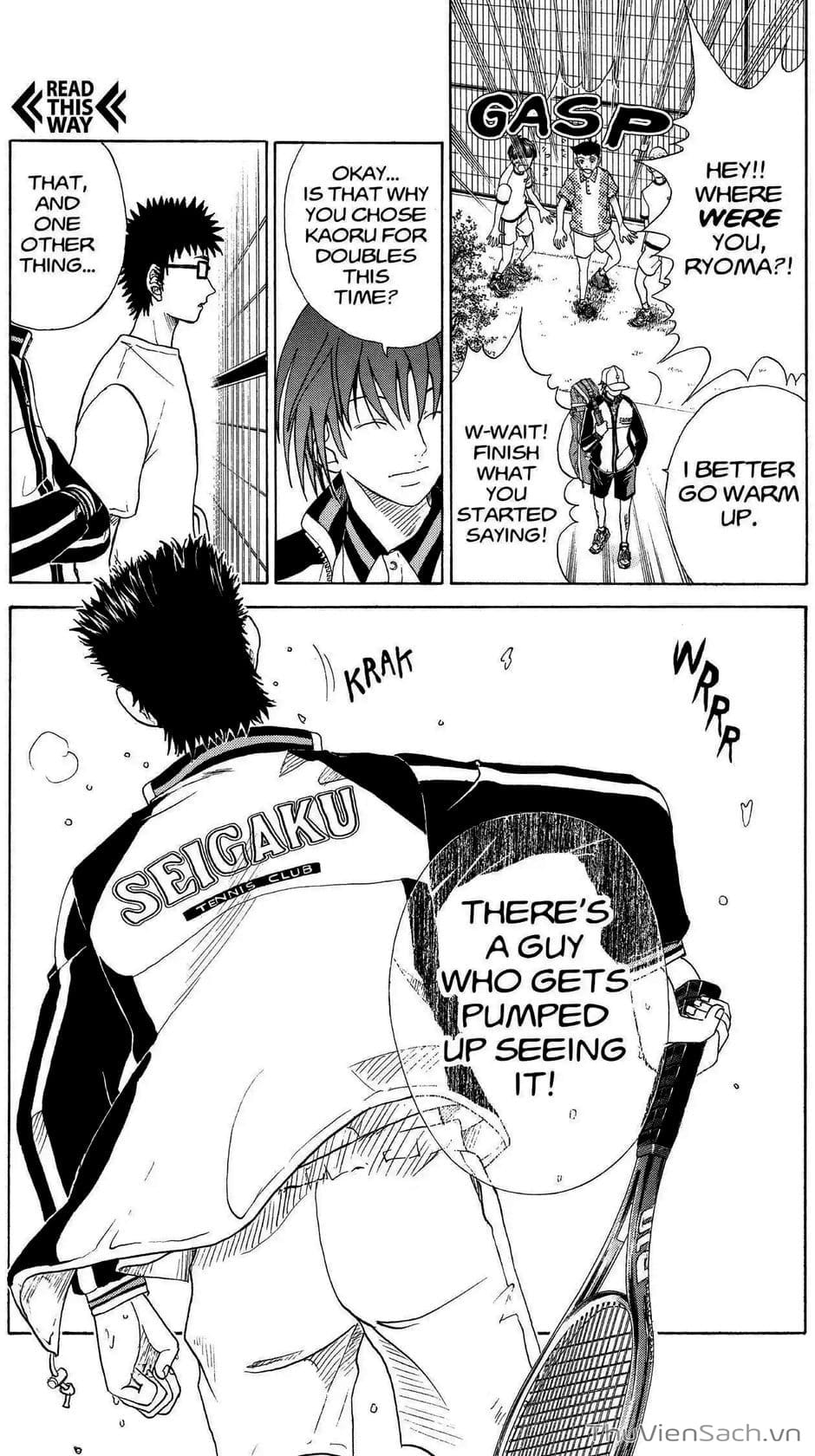 Truyện Tranh Hoàng Tử Tennis - Prince Of Tennis trang 3