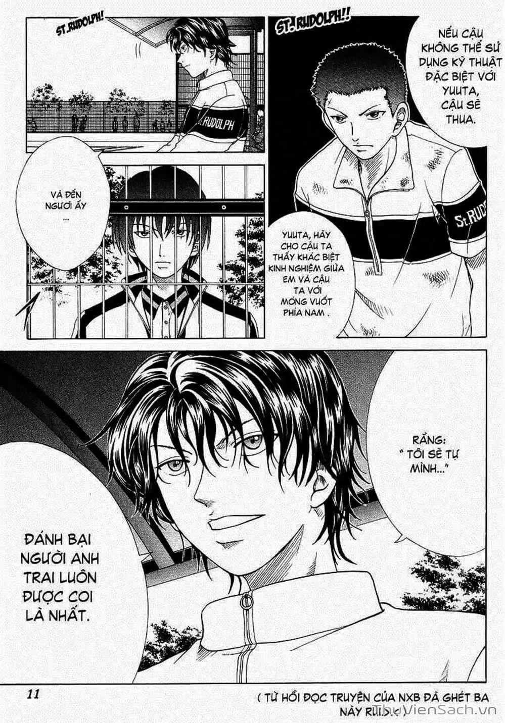 Truyện Tranh Hoàng Tử Tennis - Prince Of Tennis trang 3