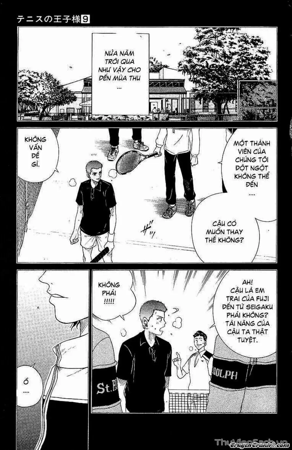 Truyện Tranh Hoàng Tử Tennis - Prince Of Tennis trang 3