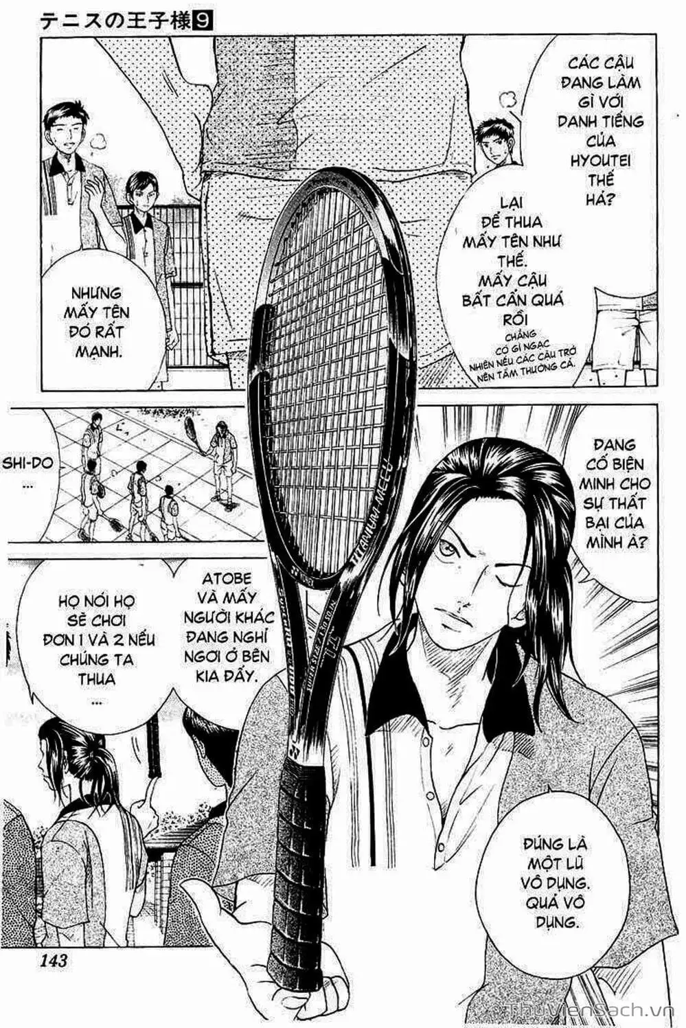 Truyện Tranh Hoàng Tử Tennis - Prince Of Tennis trang 3