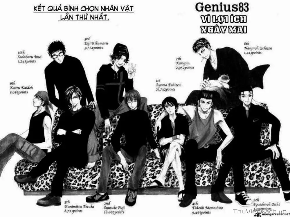 Truyện Tranh Hoàng Tử Tennis - Prince Of Tennis trang 3