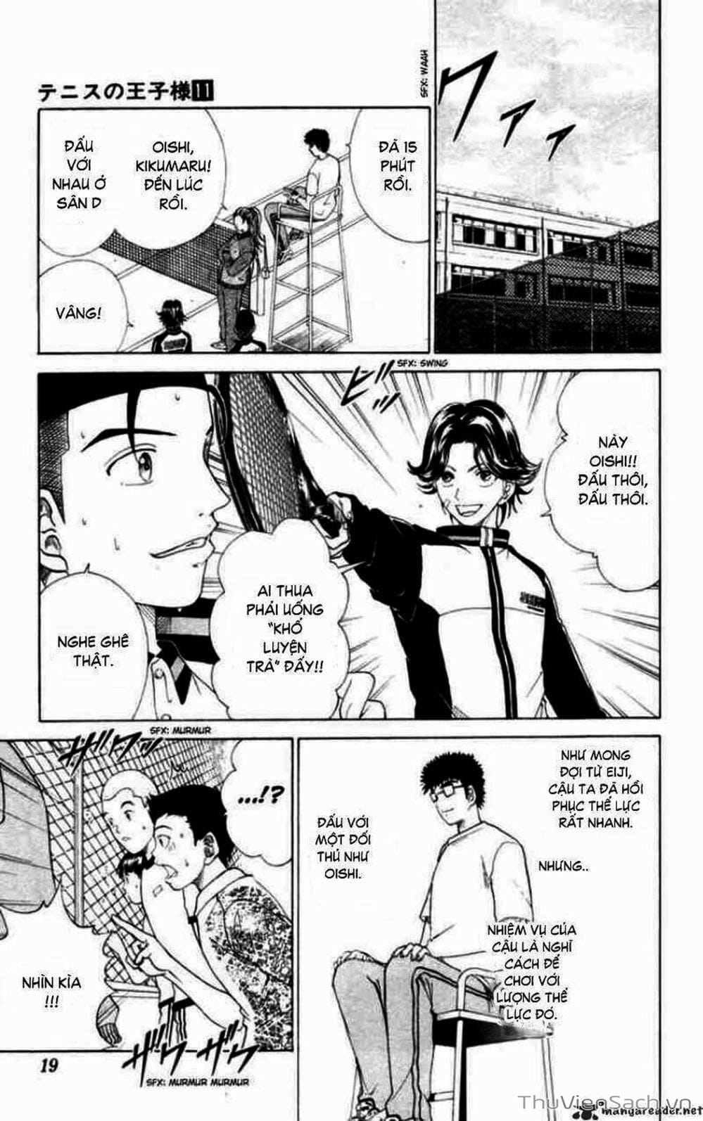 Truyện Tranh Hoàng Tử Tennis - Prince Of Tennis trang 3
