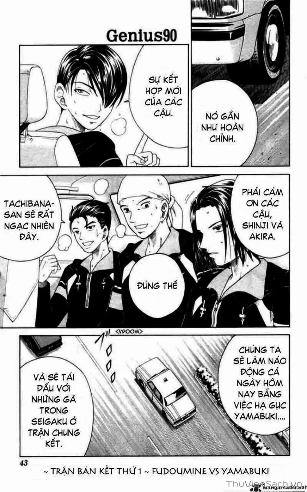 Truyện Tranh Hoàng Tử Tennis - Prince Of Tennis trang 3