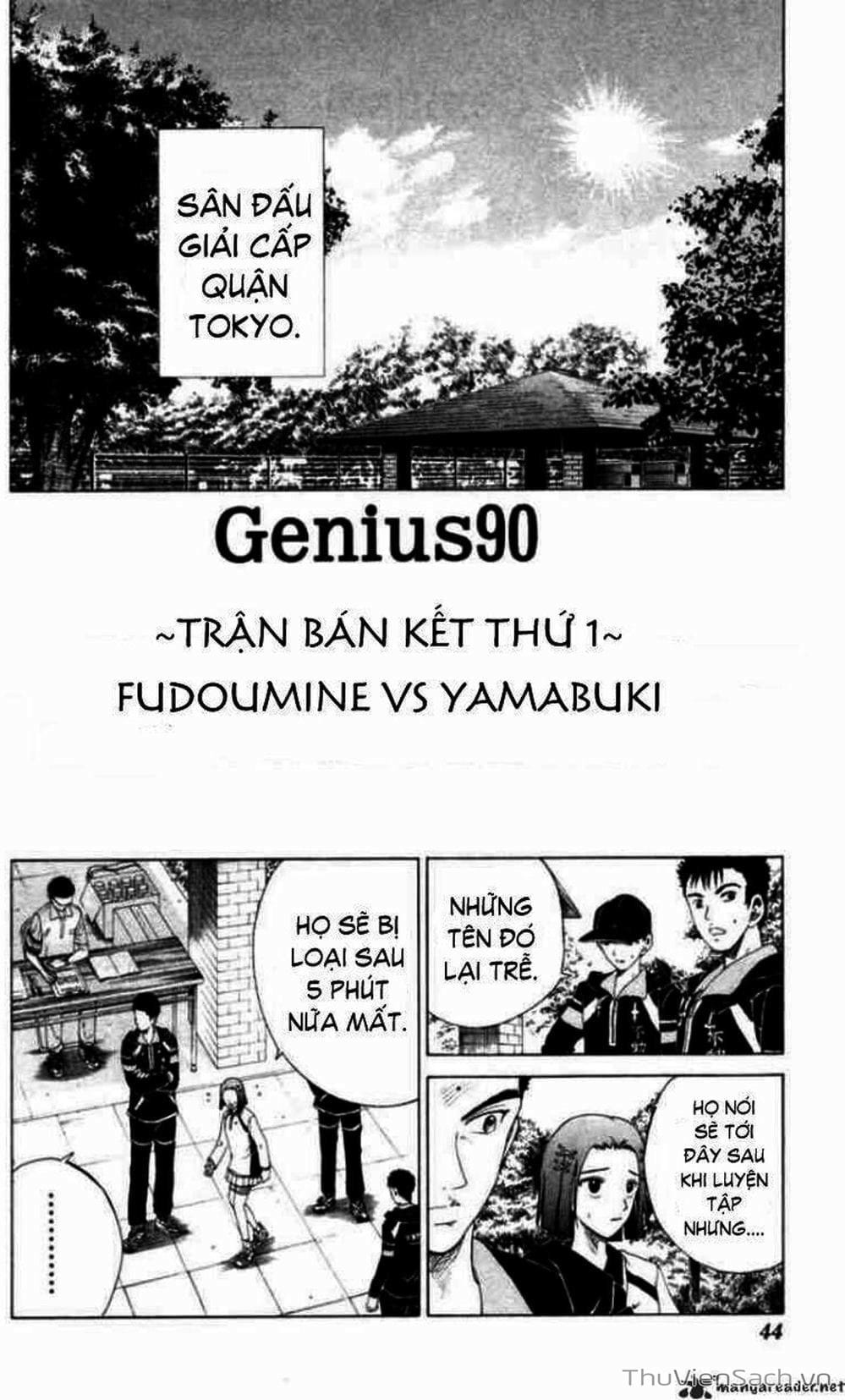 Truyện Tranh Hoàng Tử Tennis - Prince Of Tennis trang 3