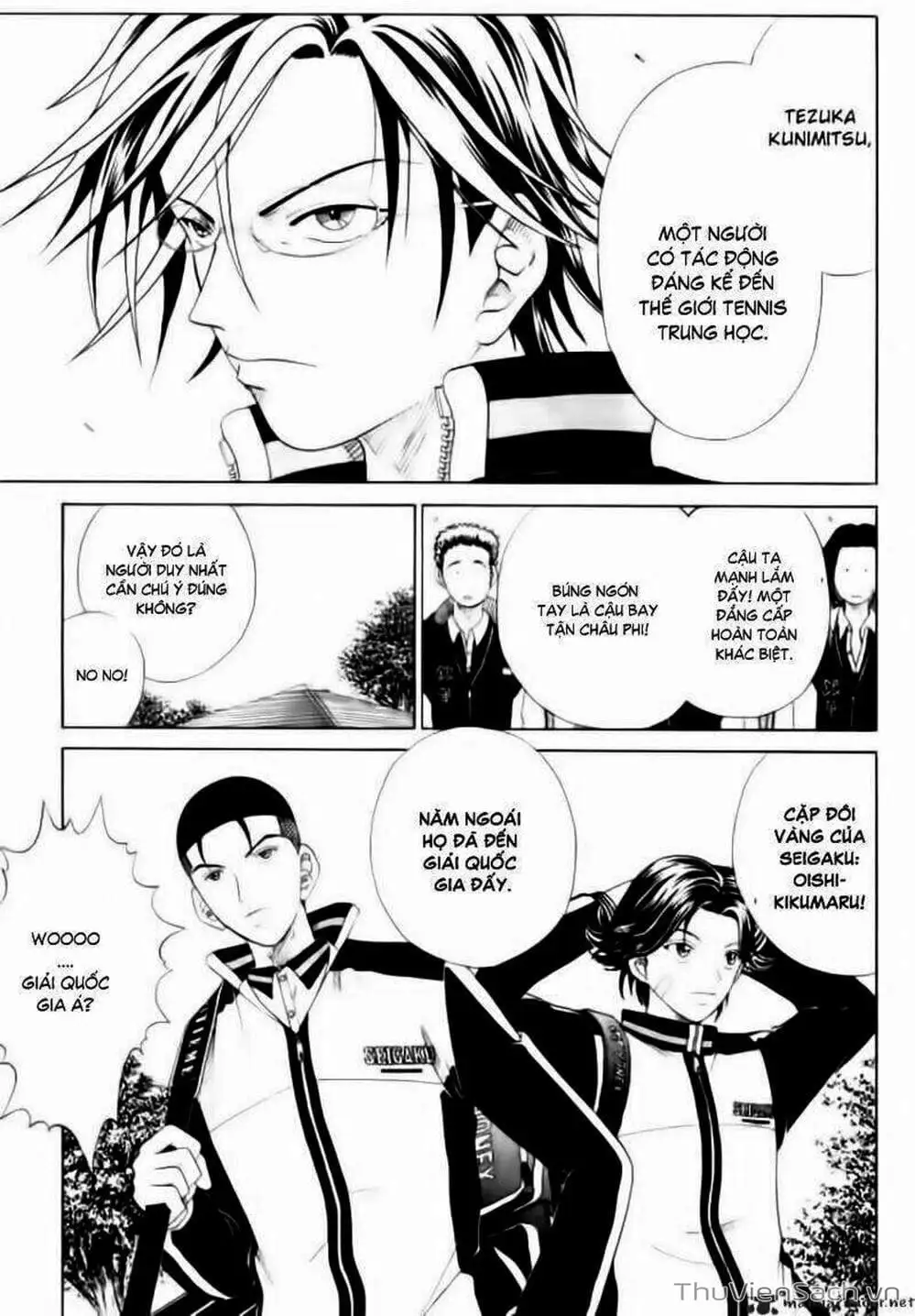 Truyện Tranh Hoàng Tử Tennis - Prince Of Tennis trang 3