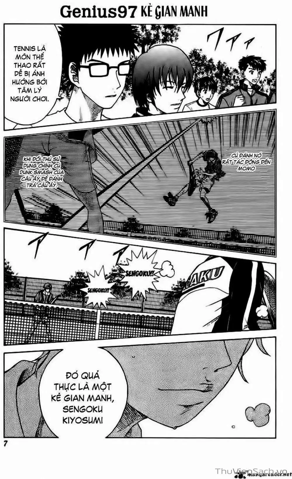 Truyện Tranh Hoàng Tử Tennis - Prince Of Tennis trang 3