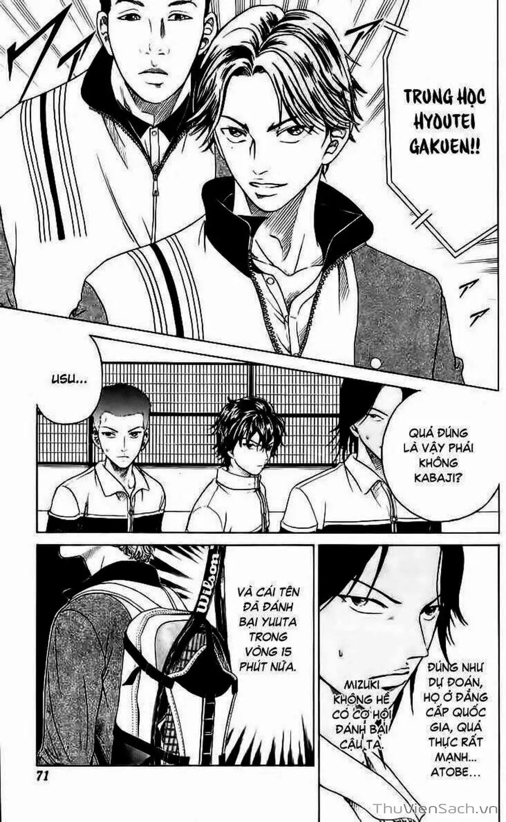 Truyện Tranh Hoàng Tử Tennis - Prince Of Tennis trang 3