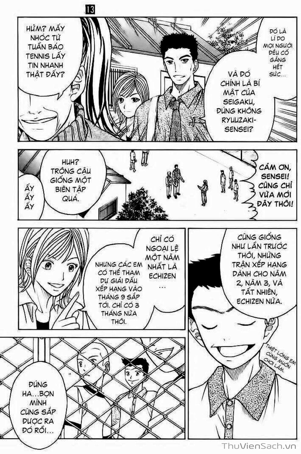 Truyện Tranh Hoàng Tử Tennis - Prince Of Tennis trang 3