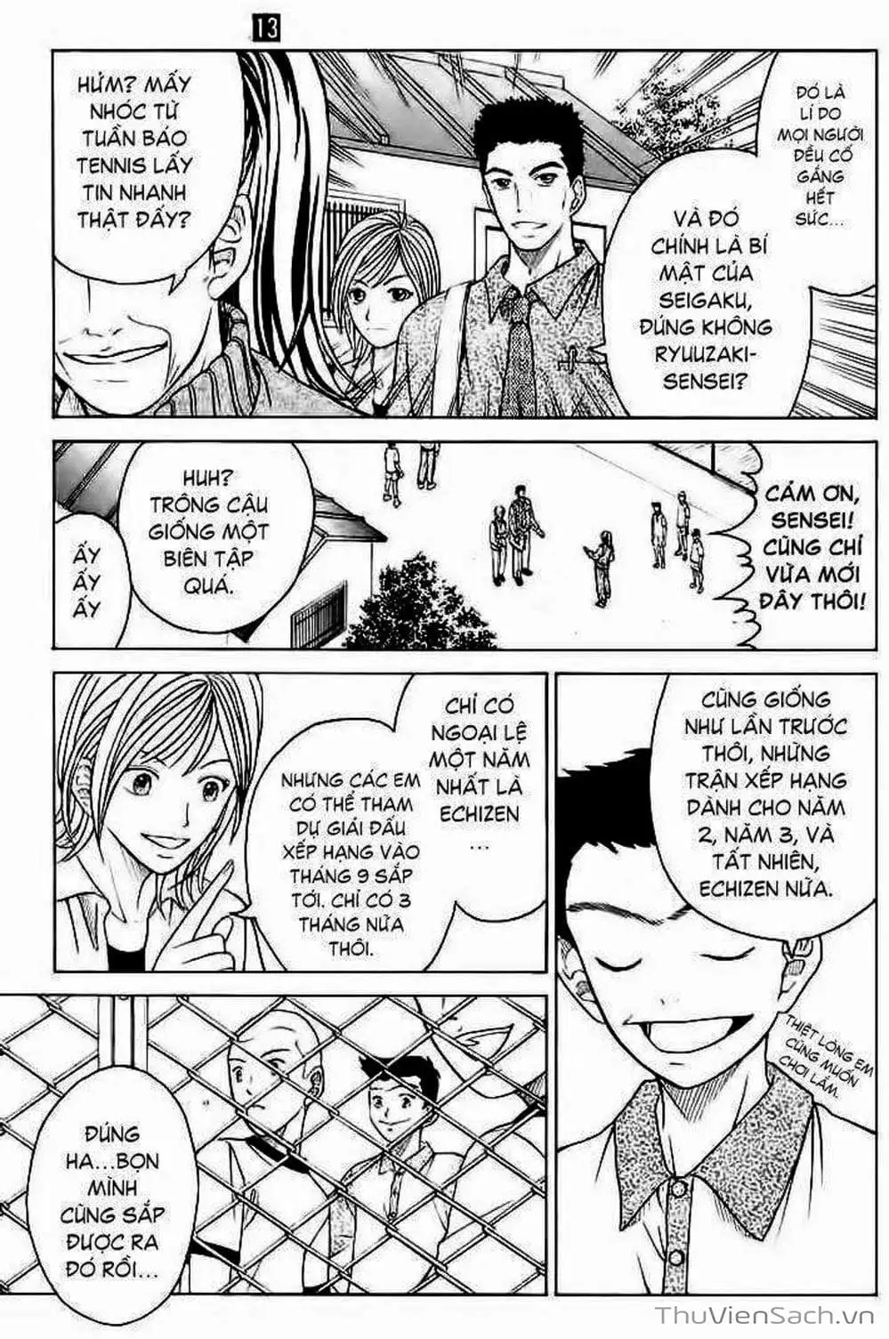 Truyện Tranh Hoàng Tử Tennis - Prince Of Tennis trang 3