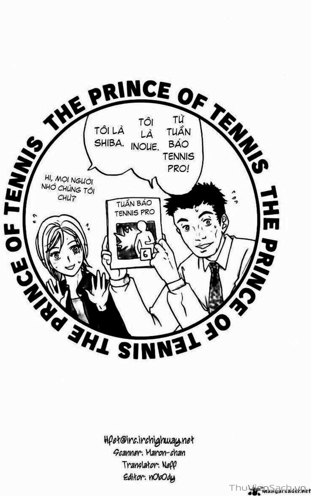 Truyện Tranh Hoàng Tử Tennis - Prince Of Tennis trang 3