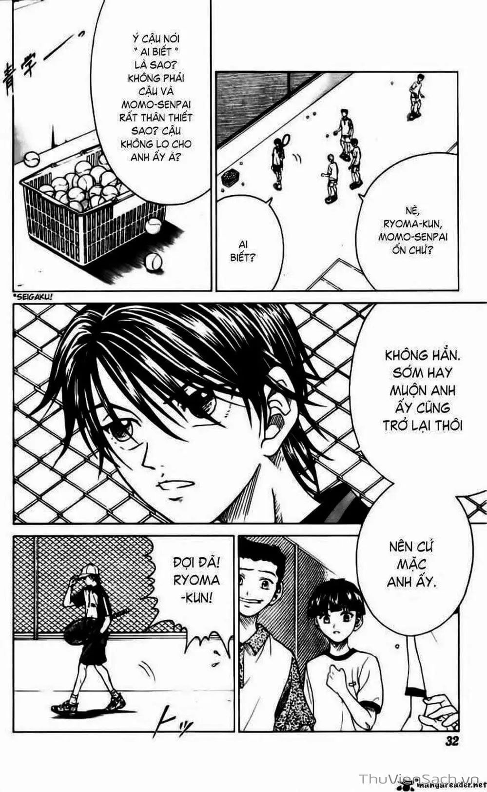 Truyện Tranh Hoàng Tử Tennis - Prince Of Tennis trang 3