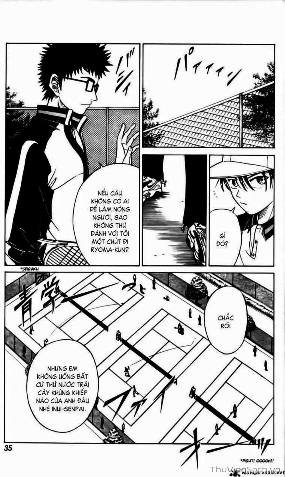 Truyện Tranh Hoàng Tử Tennis - Prince Of Tennis trang 3