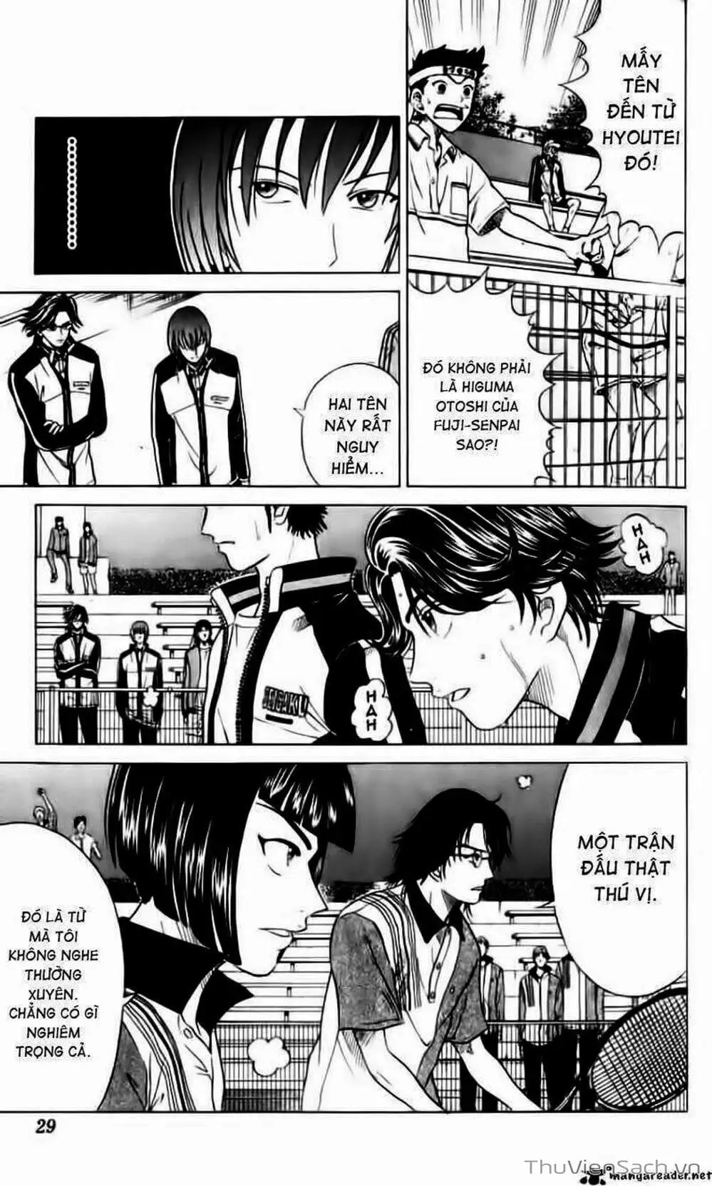 Truyện Tranh Hoàng Tử Tennis - Prince Of Tennis trang 3