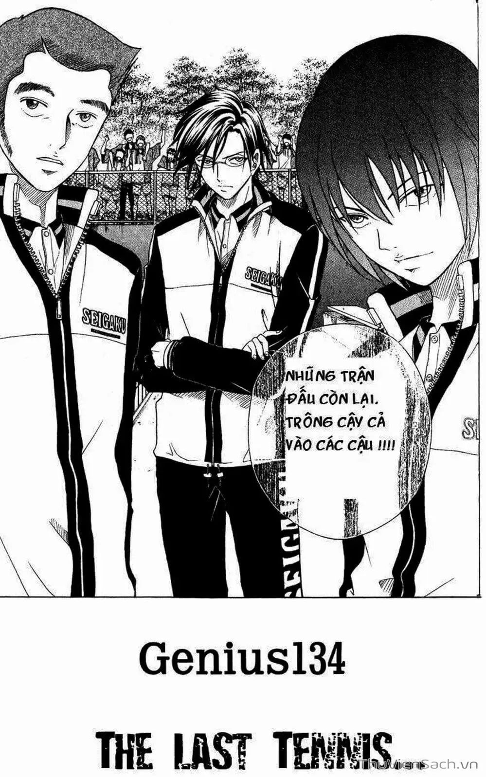 Truyện Tranh Hoàng Tử Tennis - Prince Of Tennis trang 3