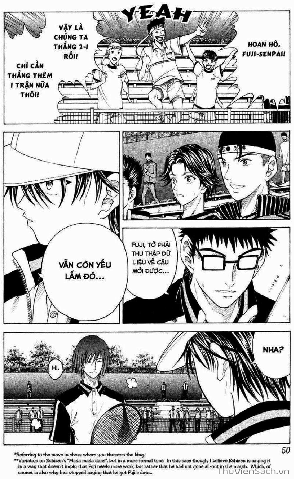 Truyện Tranh Hoàng Tử Tennis - Prince Of Tennis trang 3