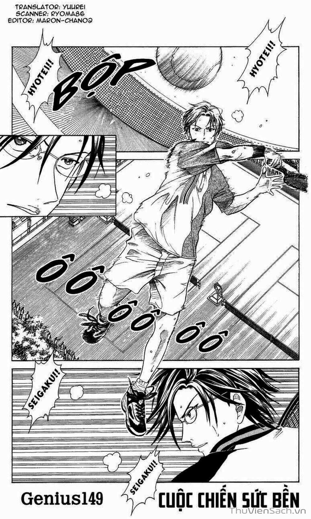 Truyện Tranh Hoàng Tử Tennis - Prince Of Tennis trang 3
