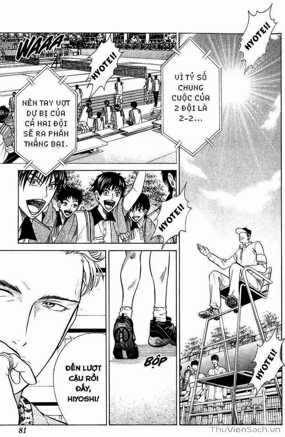 Truyện Tranh Hoàng Tử Tennis - Prince Of Tennis trang 3