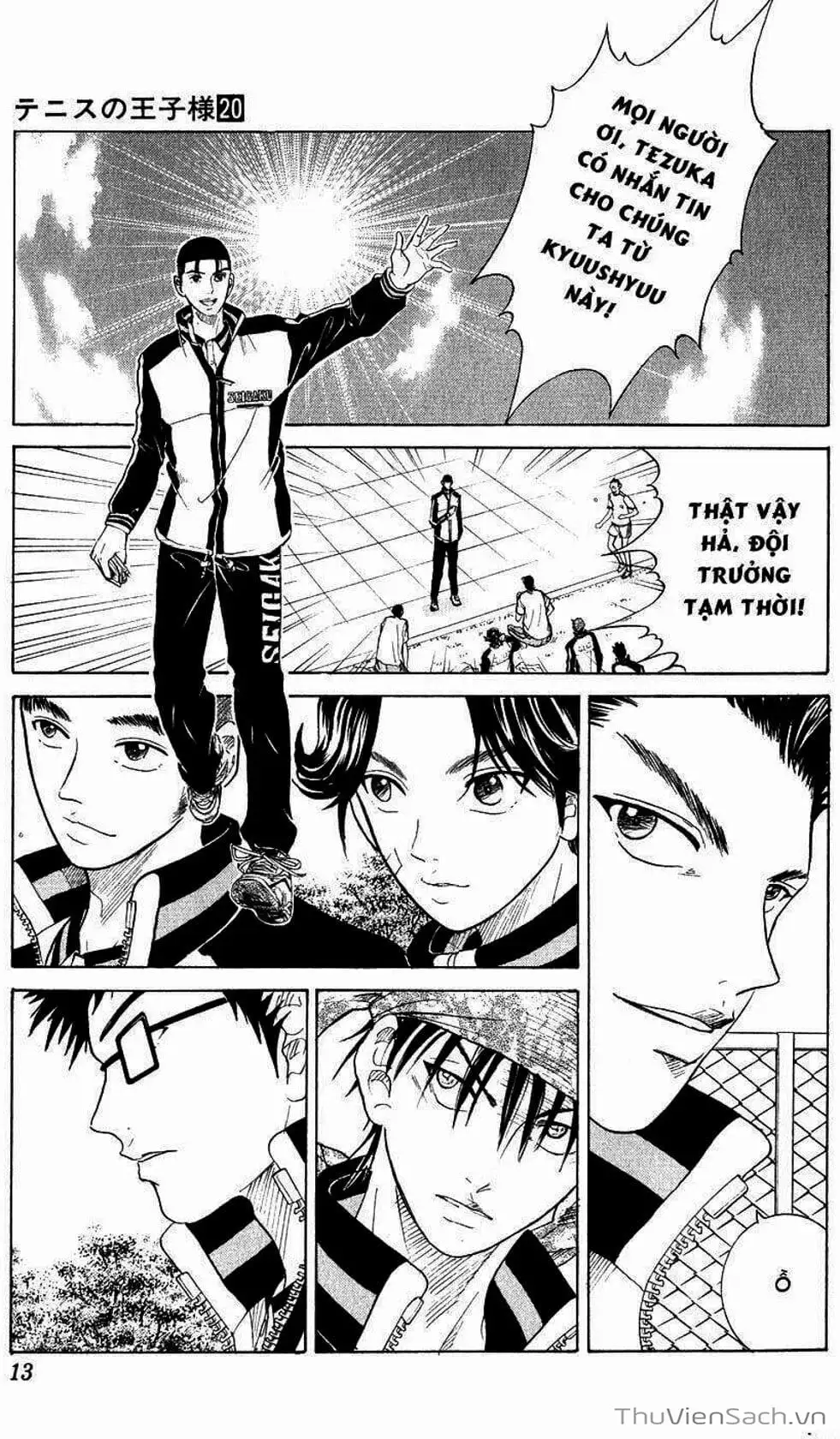 Truyện Tranh Hoàng Tử Tennis - Prince Of Tennis trang 3