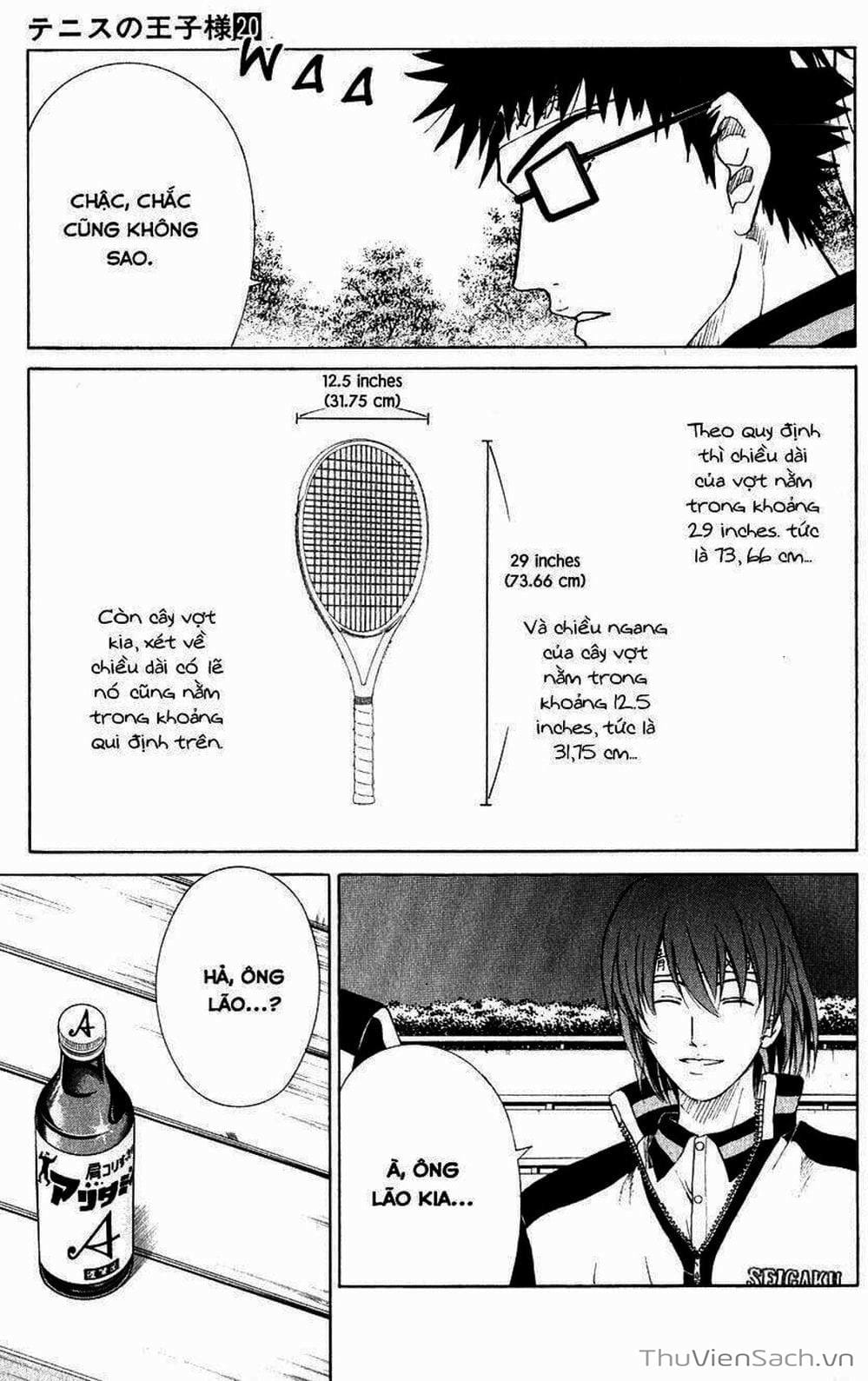 Truyện Tranh Hoàng Tử Tennis - Prince Of Tennis trang 3