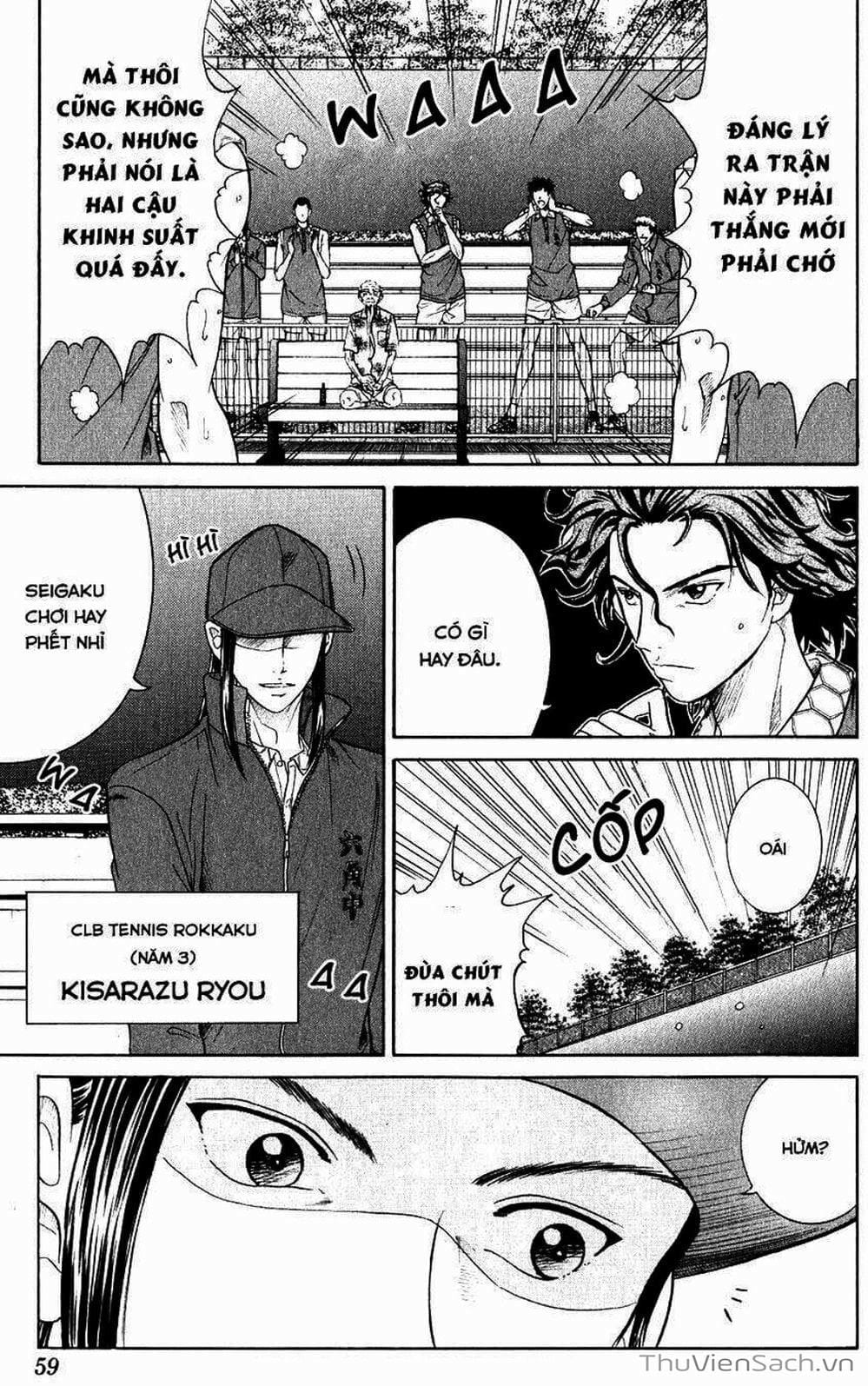 Truyện Tranh Hoàng Tử Tennis - Prince Of Tennis trang 3