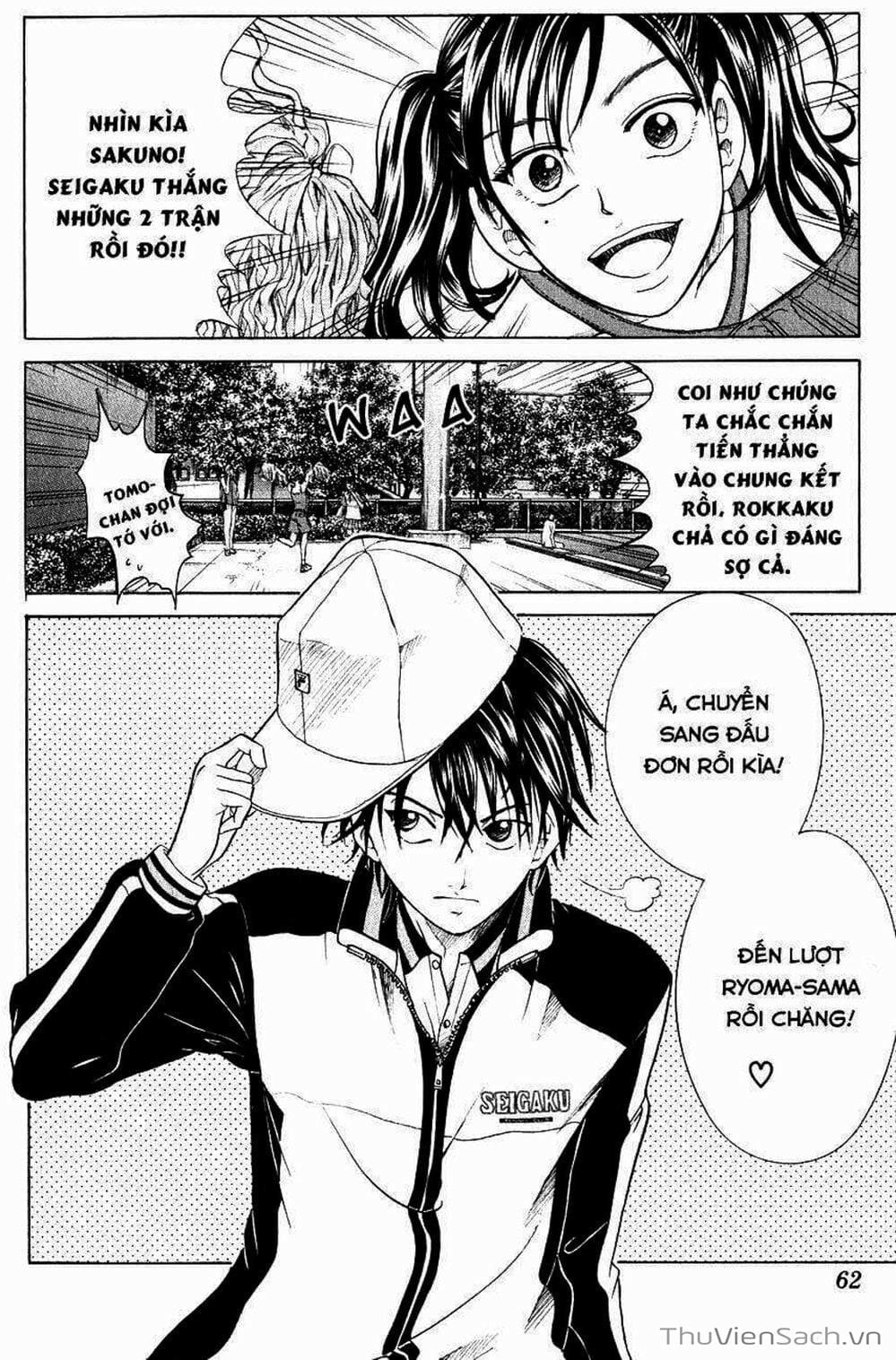 Truyện Tranh Hoàng Tử Tennis - Prince Of Tennis trang 3