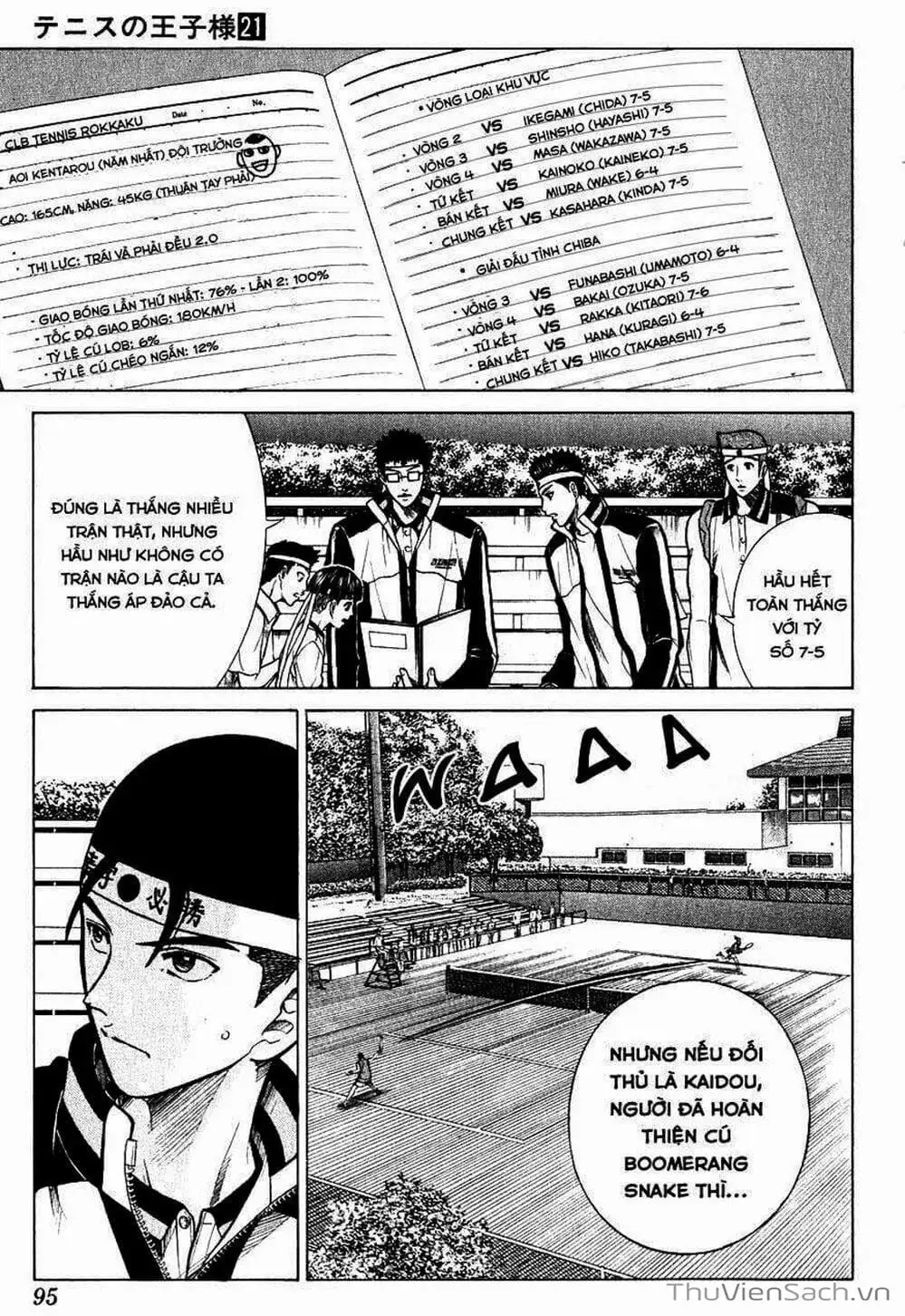 Truyện Tranh Hoàng Tử Tennis - Prince Of Tennis trang 3