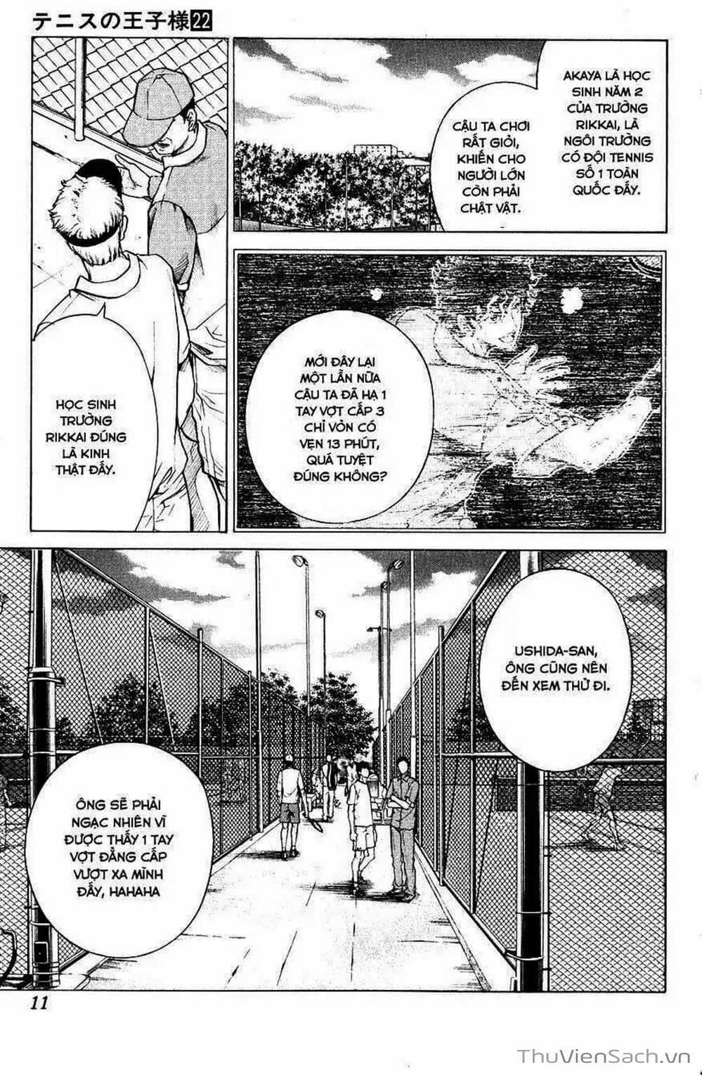 Truyện Tranh Hoàng Tử Tennis - Prince Of Tennis trang 3