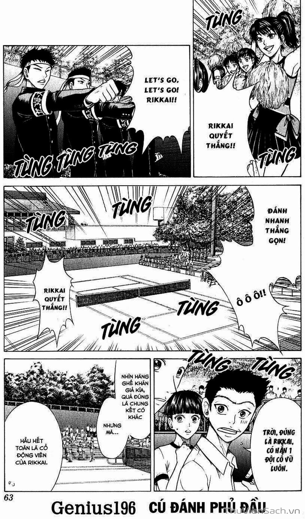 Truyện Tranh Hoàng Tử Tennis - Prince Of Tennis trang 3