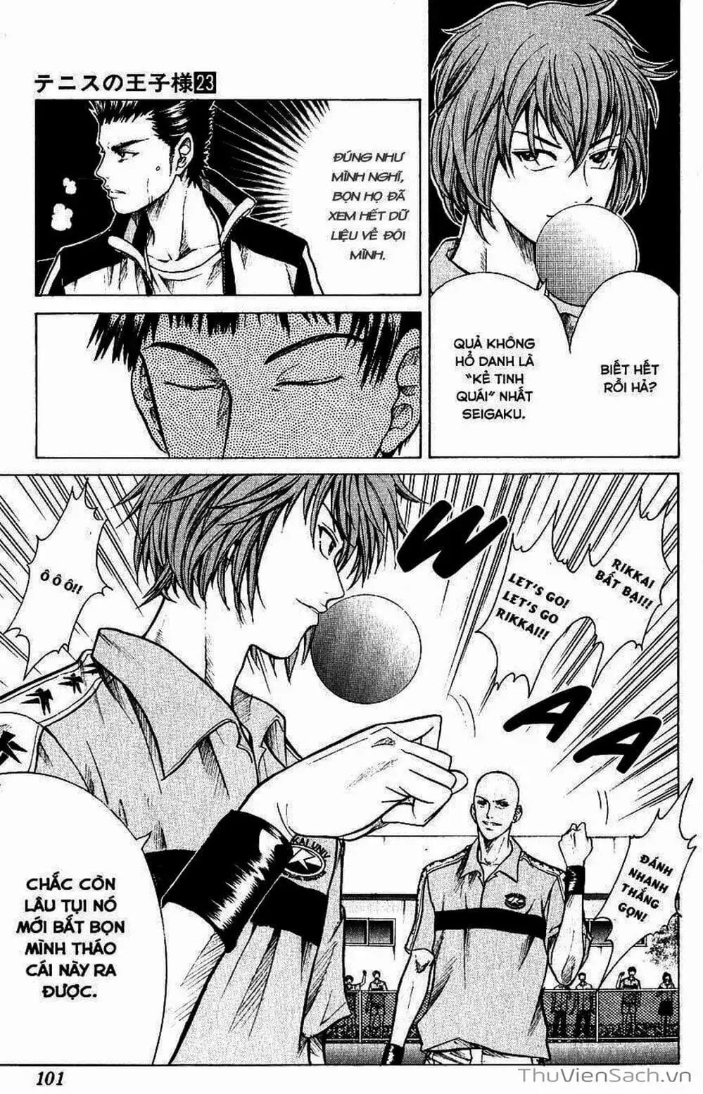 Truyện Tranh Hoàng Tử Tennis - Prince Of Tennis trang 3