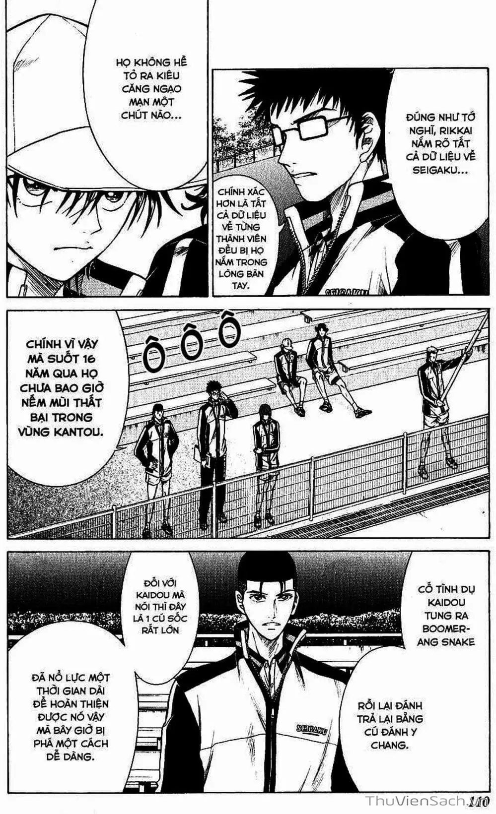 Truyện Tranh Hoàng Tử Tennis - Prince Of Tennis trang 3