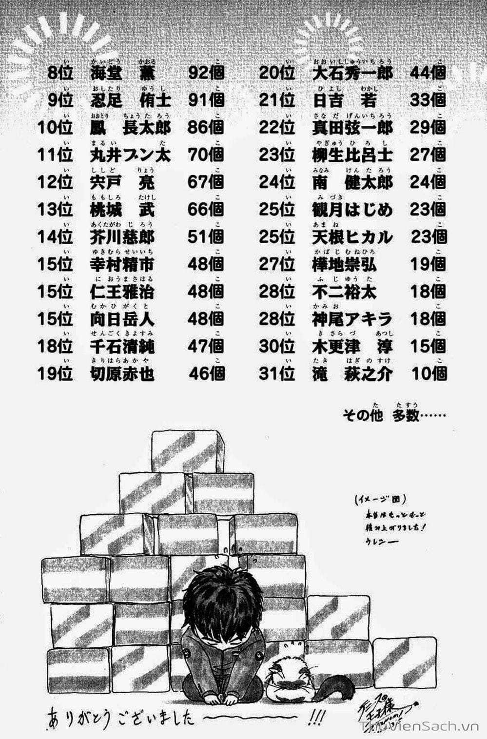 Truyện Tranh Hoàng Tử Tennis - Prince Of Tennis trang 3