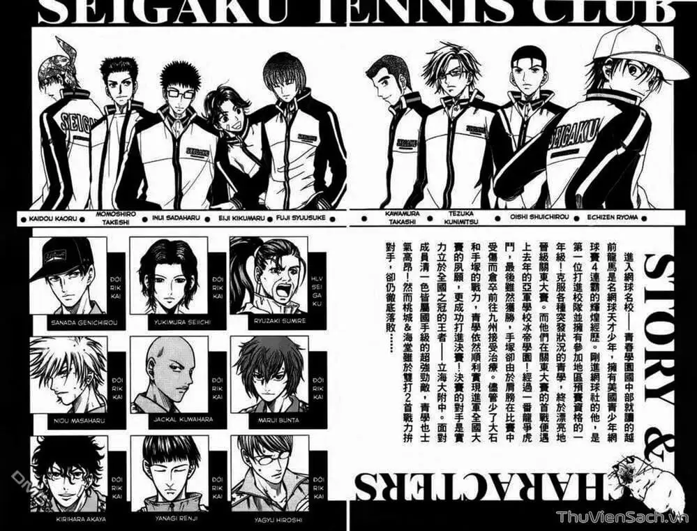 Truyện Tranh Hoàng Tử Tennis - Prince Of Tennis trang 3