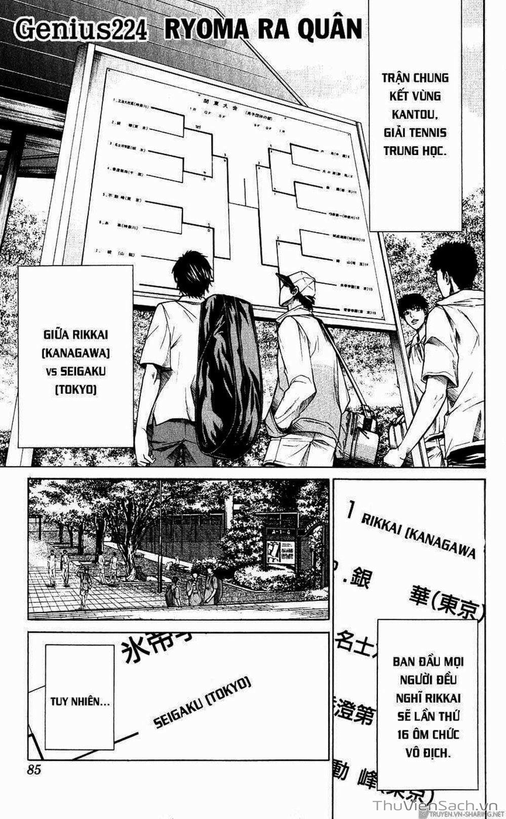 Truyện Tranh Hoàng Tử Tennis - Prince Of Tennis trang 3