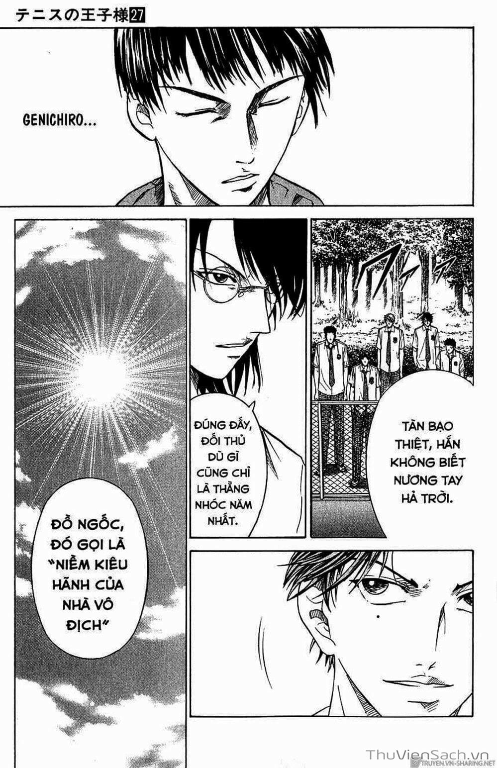 Truyện Tranh Hoàng Tử Tennis - Prince Of Tennis trang 3