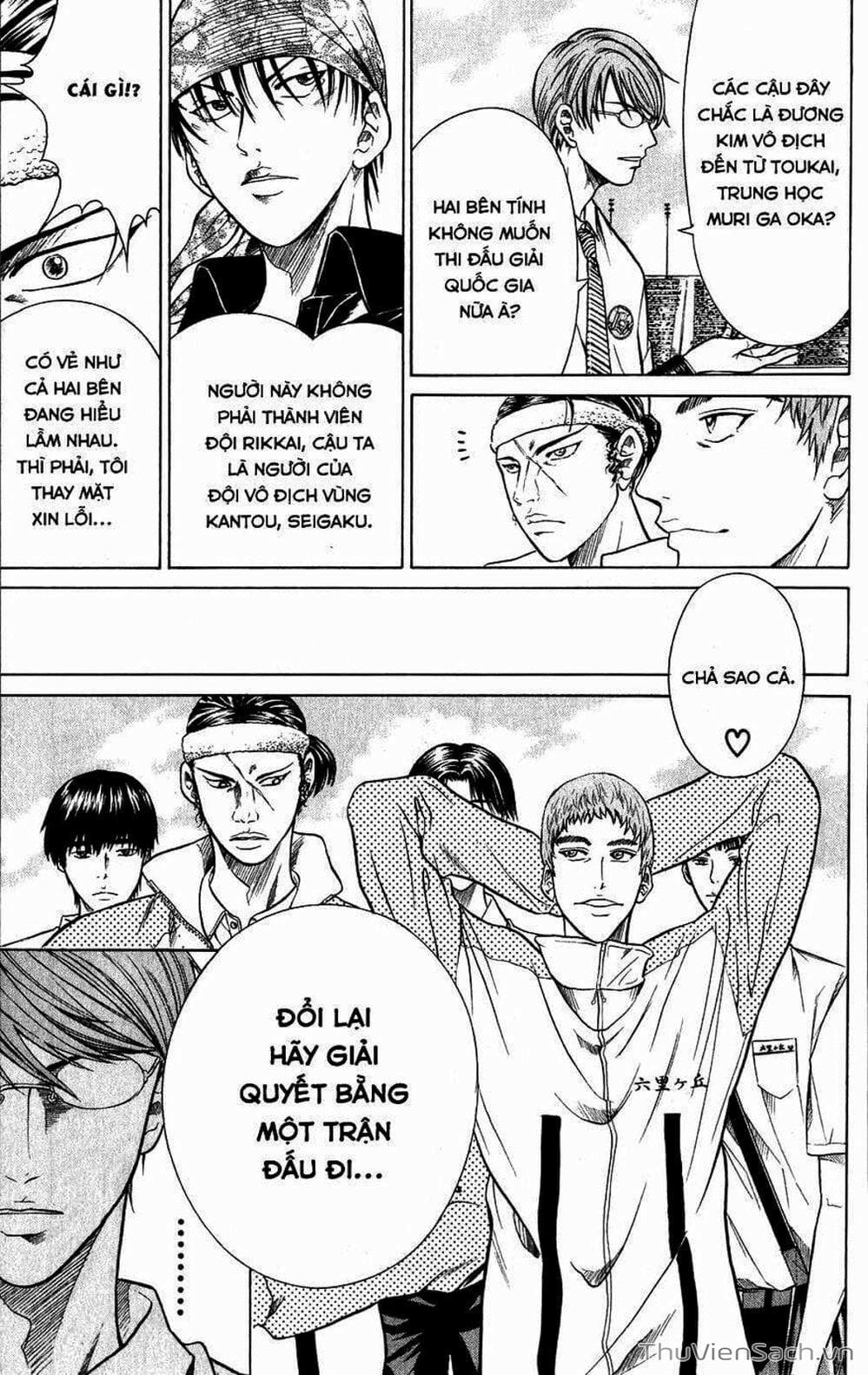 Truyện Tranh Hoàng Tử Tennis - Prince Of Tennis trang 3