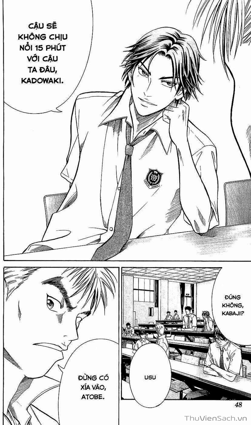 Truyện Tranh Hoàng Tử Tennis - Prince Of Tennis trang 3