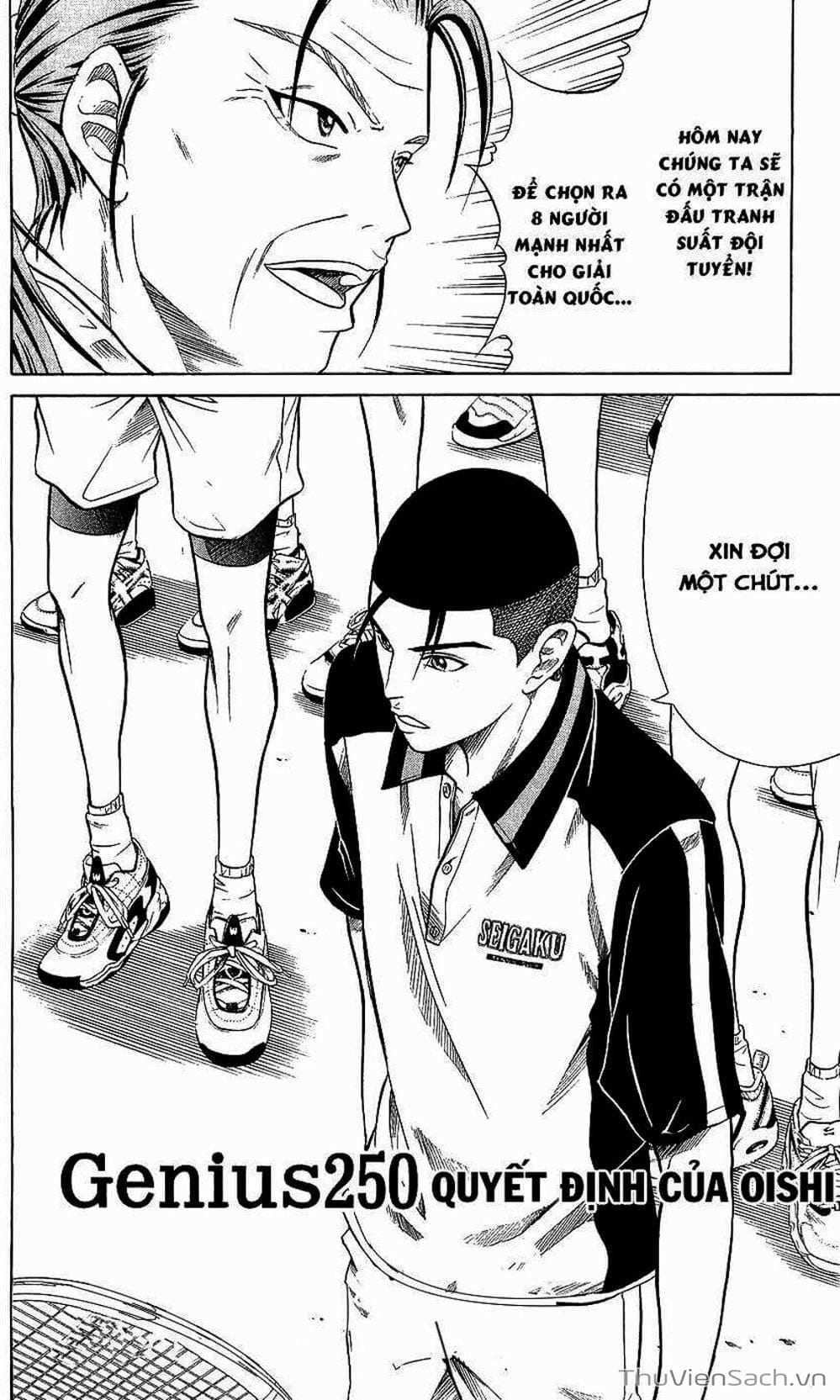 Truyện Tranh Hoàng Tử Tennis - Prince Of Tennis trang 3