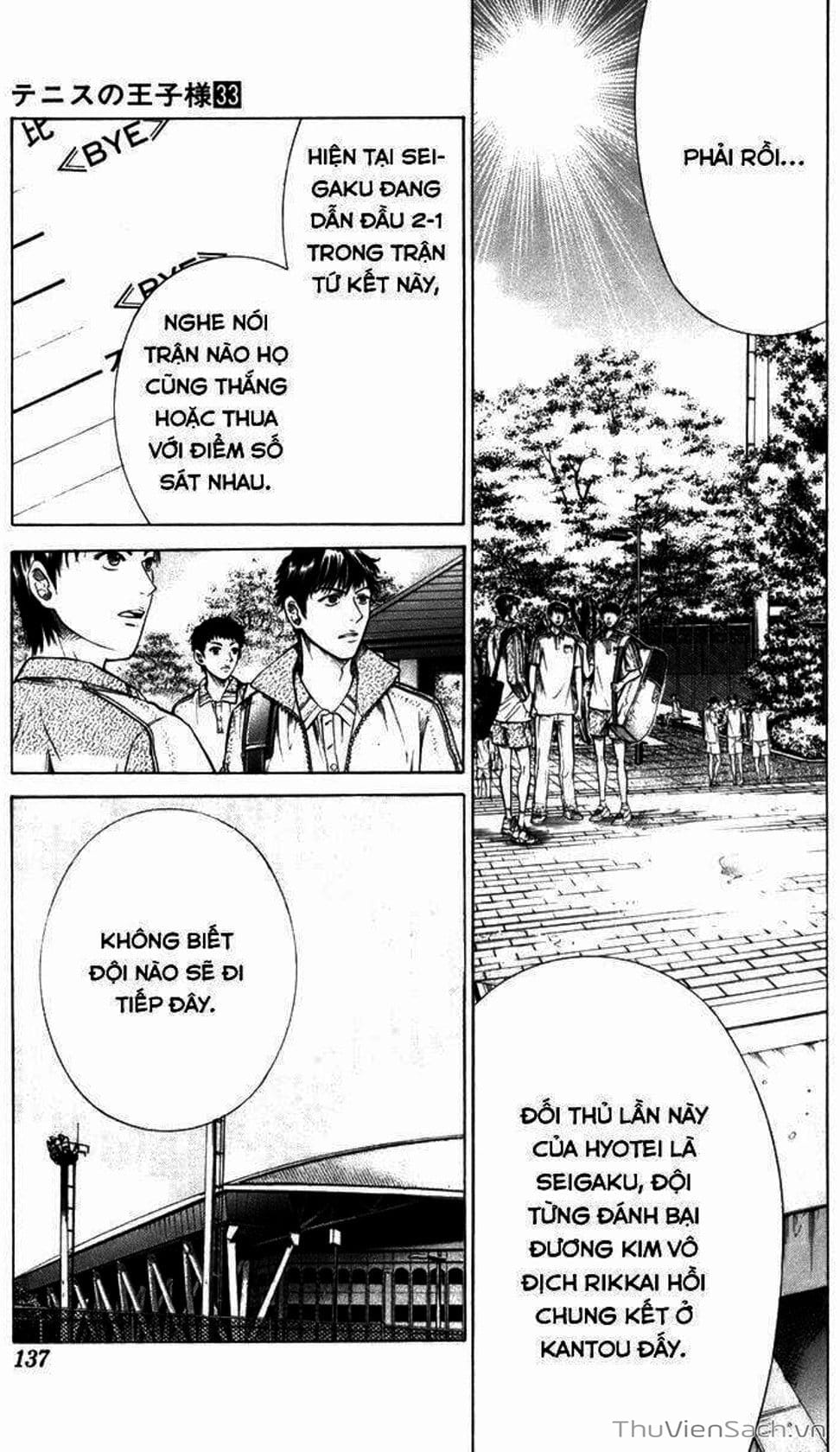 Truyện Tranh Hoàng Tử Tennis - Prince Of Tennis trang 3