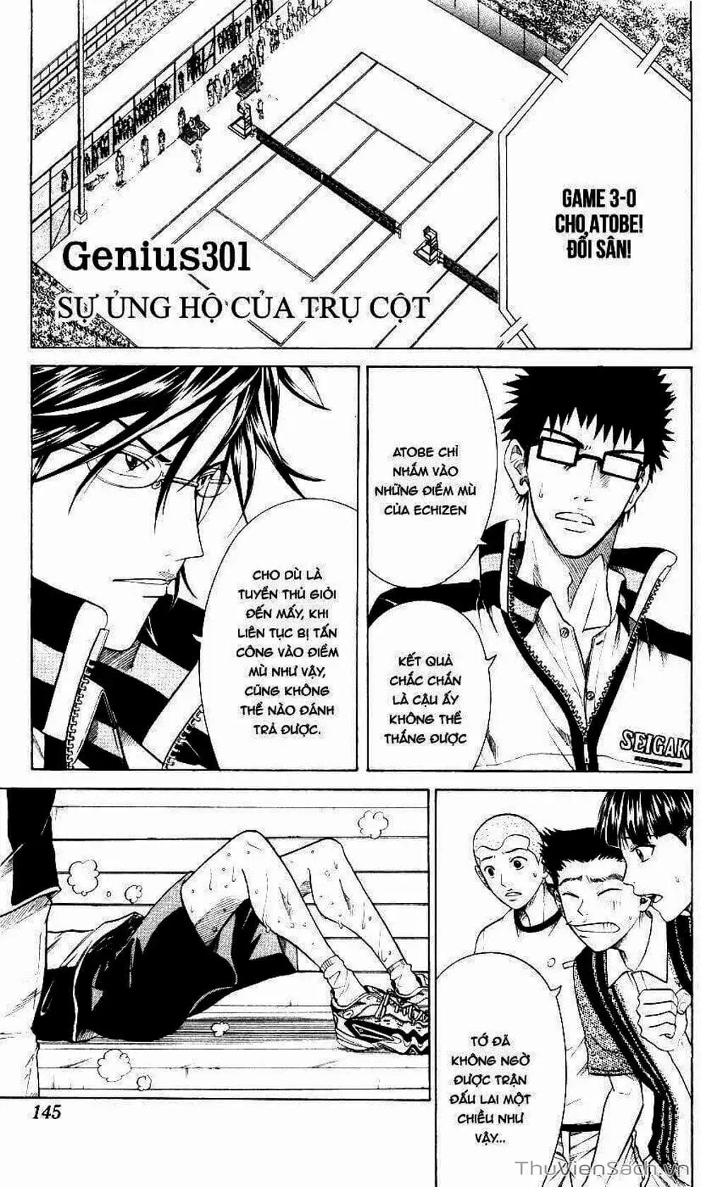 Truyện Tranh Hoàng Tử Tennis - Prince Of Tennis trang 3