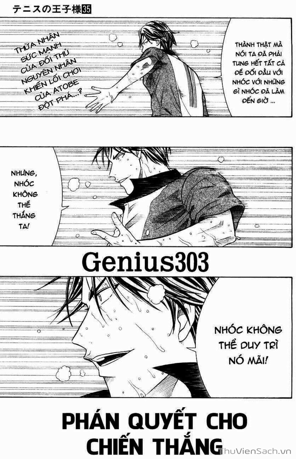 Truyện Tranh Hoàng Tử Tennis - Prince Of Tennis trang 3