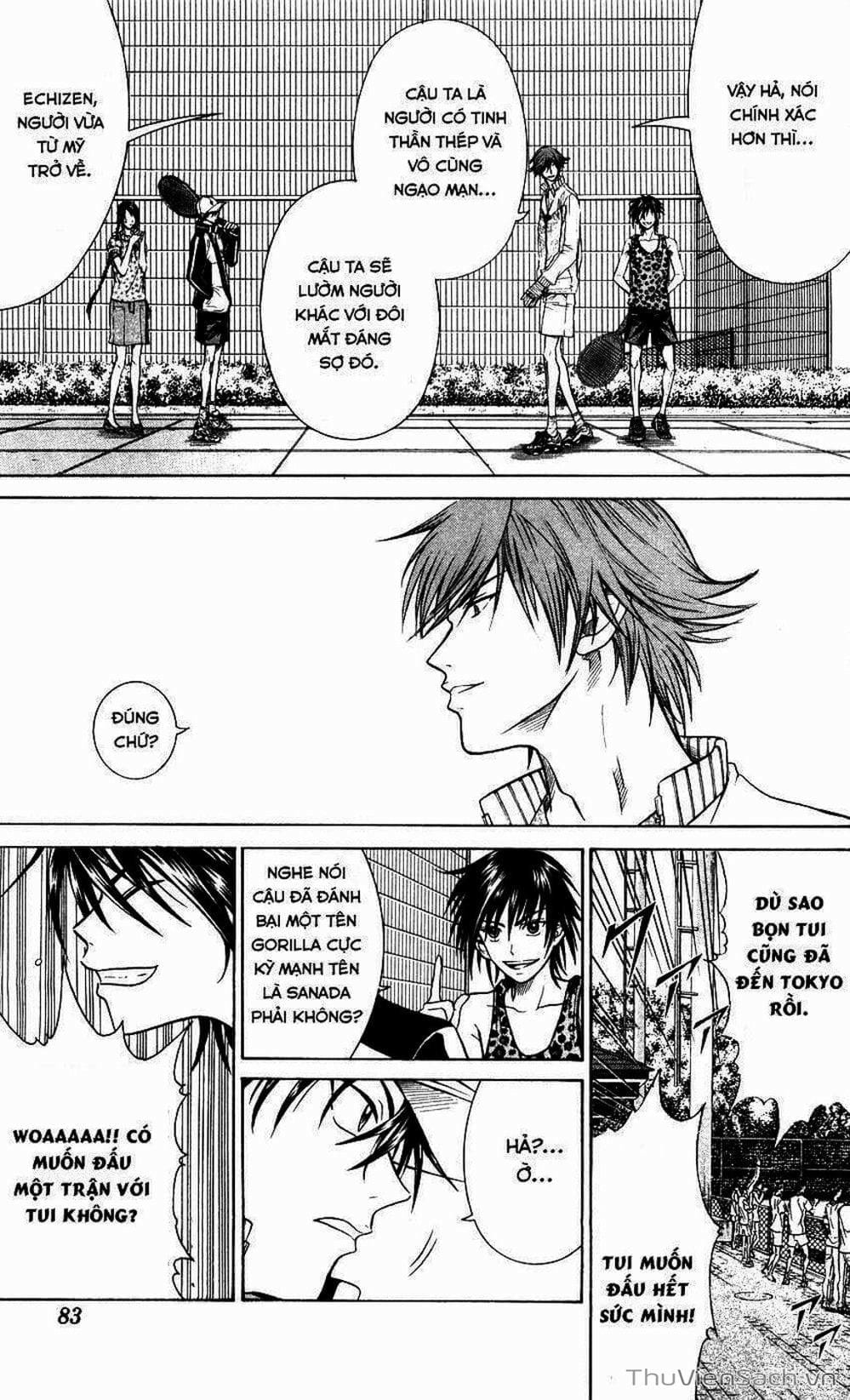 Truyện Tranh Hoàng Tử Tennis - Prince Of Tennis trang 3