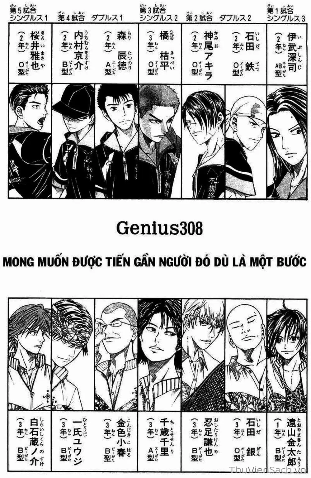 Truyện Tranh Hoàng Tử Tennis - Prince Of Tennis trang 3