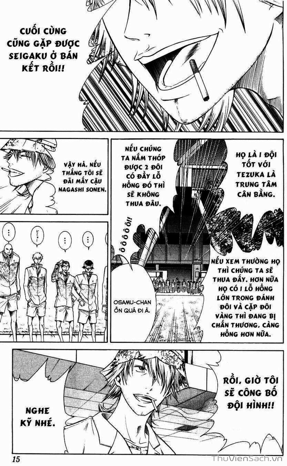 Truyện Tranh Hoàng Tử Tennis - Prince Of Tennis trang 3