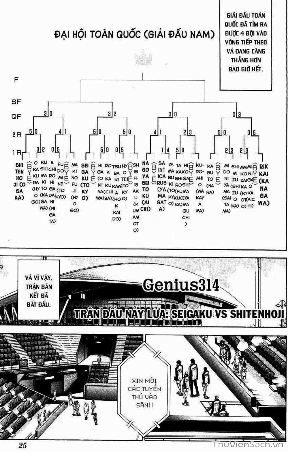 Truyện Tranh Hoàng Tử Tennis - Prince Of Tennis trang 3