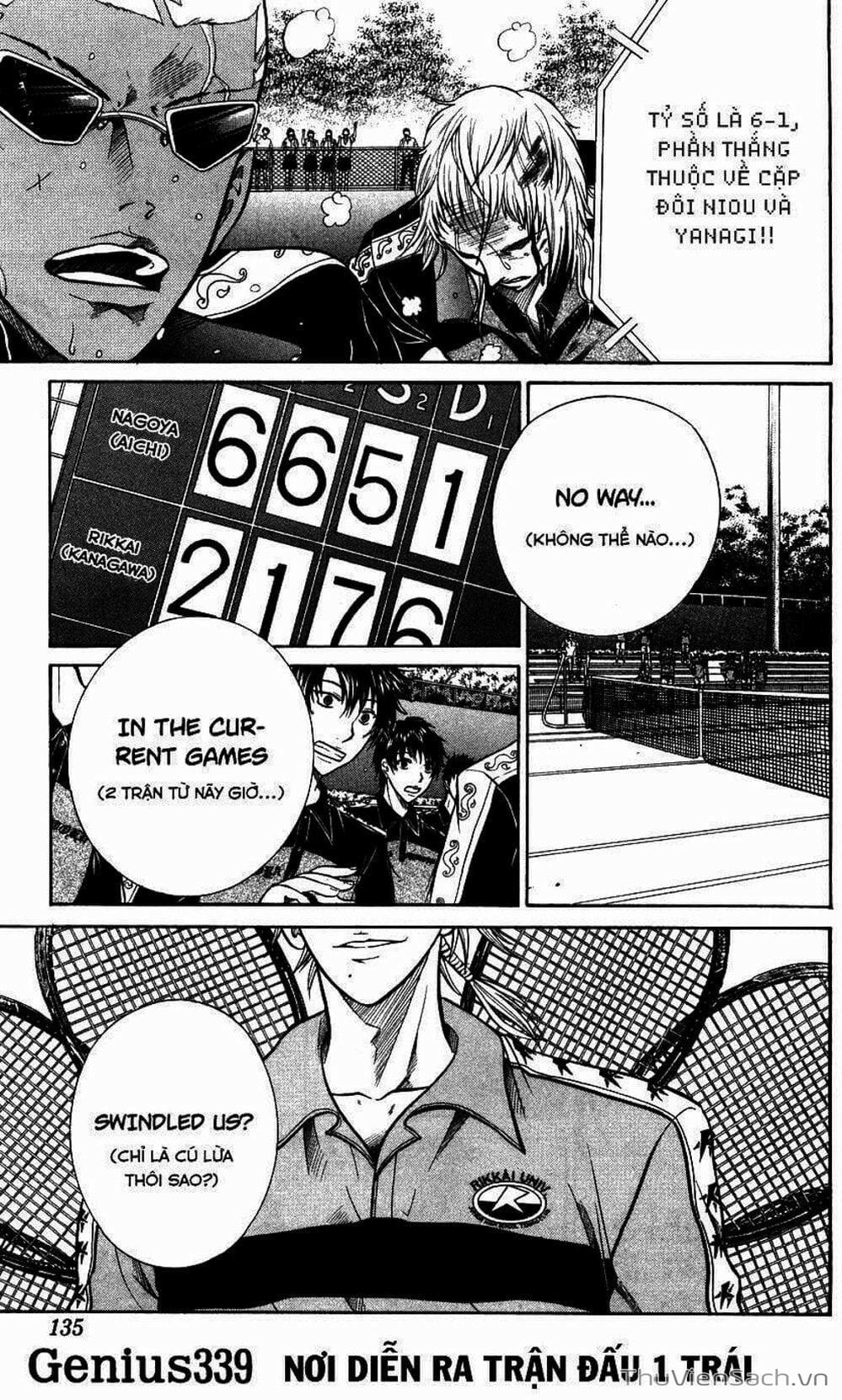 Truyện Tranh Hoàng Tử Tennis - Prince Of Tennis trang 3