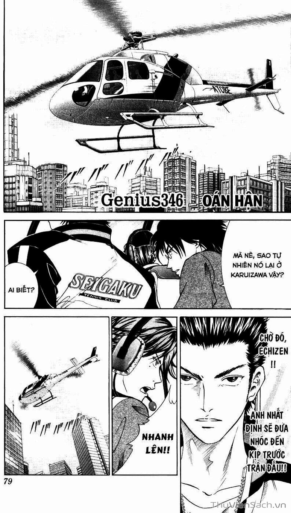 Truyện Tranh Hoàng Tử Tennis - Prince Of Tennis trang 3