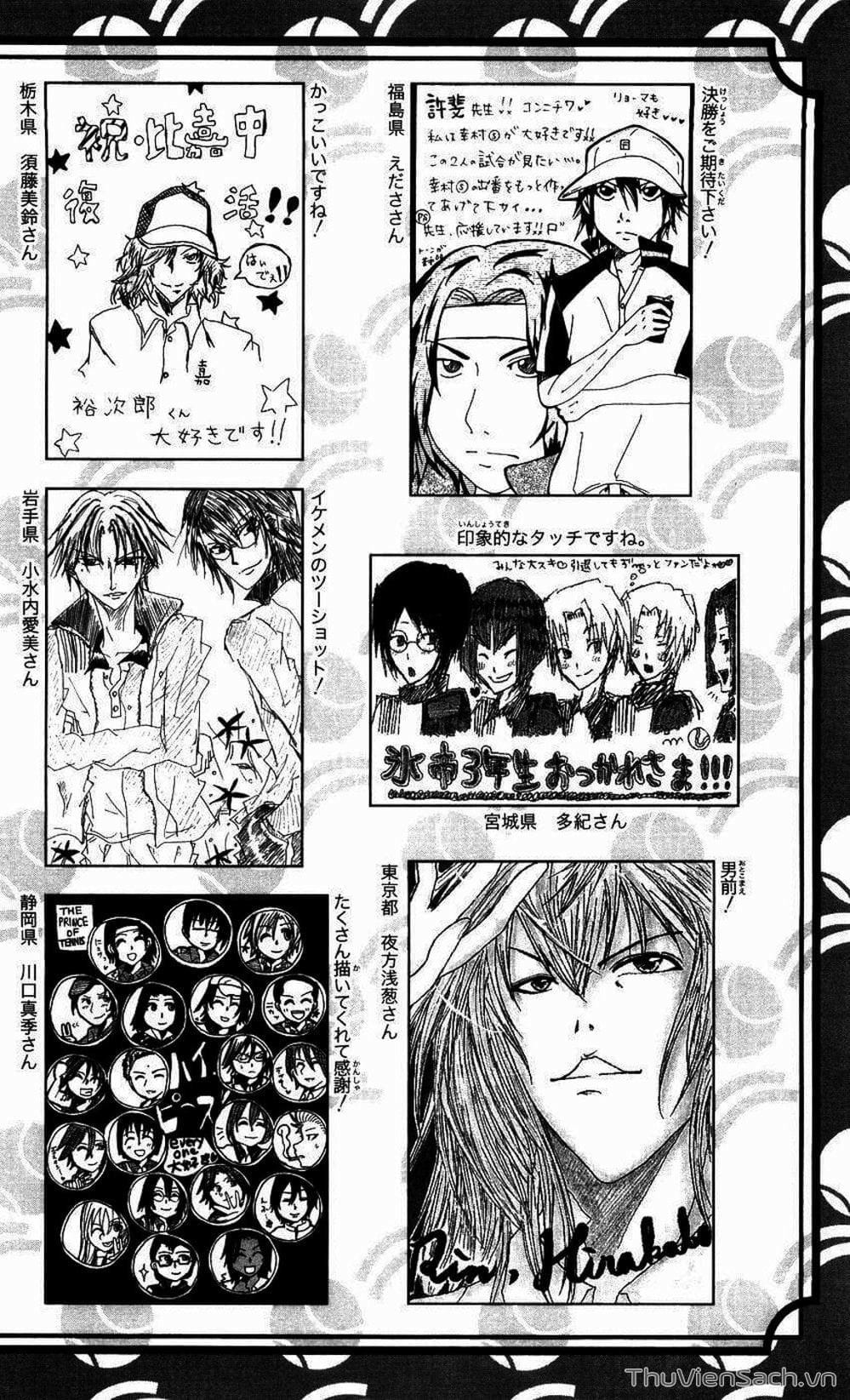 Truyện Tranh Hoàng Tử Tennis - Prince Of Tennis trang 3