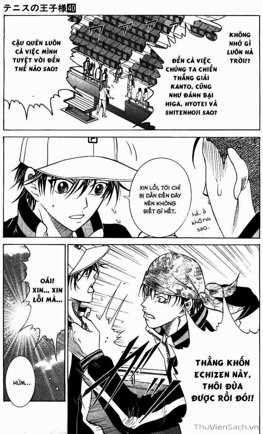 Truyện Tranh Hoàng Tử Tennis - Prince Of Tennis trang 3