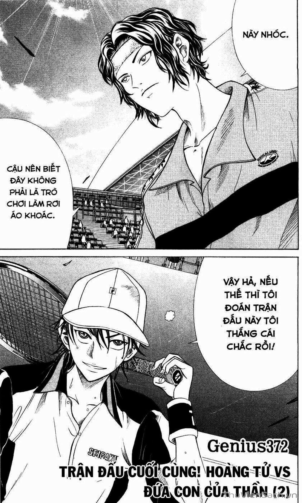 Truyện Tranh Hoàng Tử Tennis - Prince Of Tennis trang 3