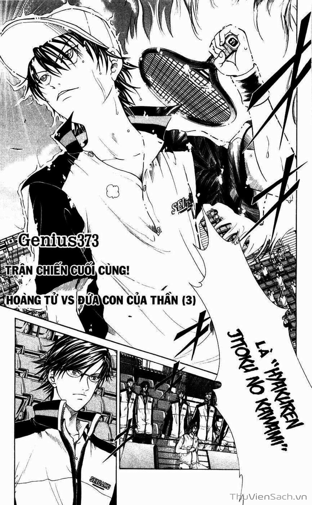 Truyện Tranh Hoàng Tử Tennis - Prince Of Tennis trang 3